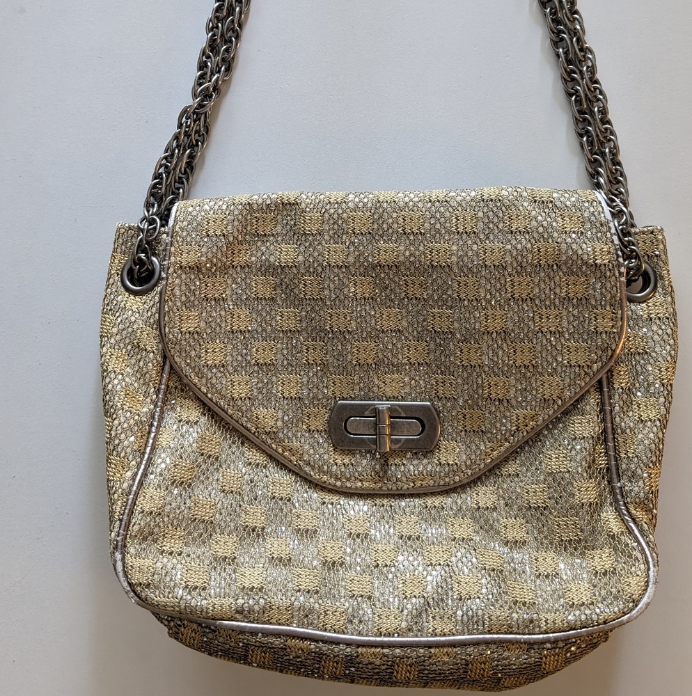 Sparkle Chain Strap Bag